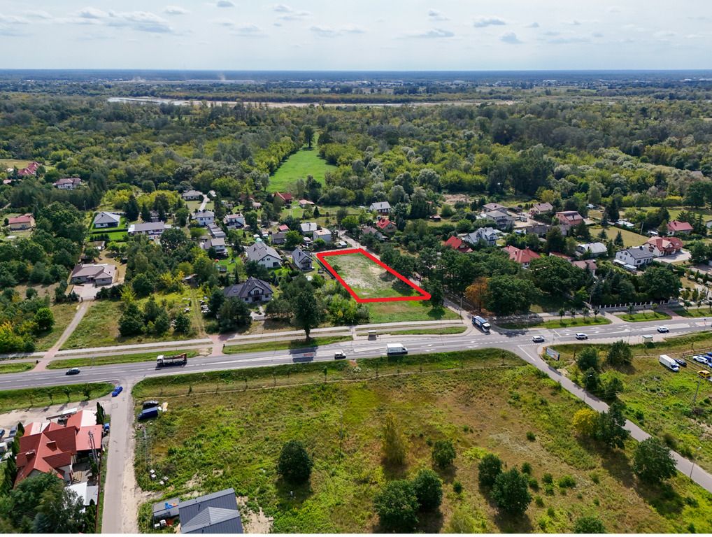 Działka 2078 m²  MPZP MN/U dom  biznes Skierdy — zdjęcie 2