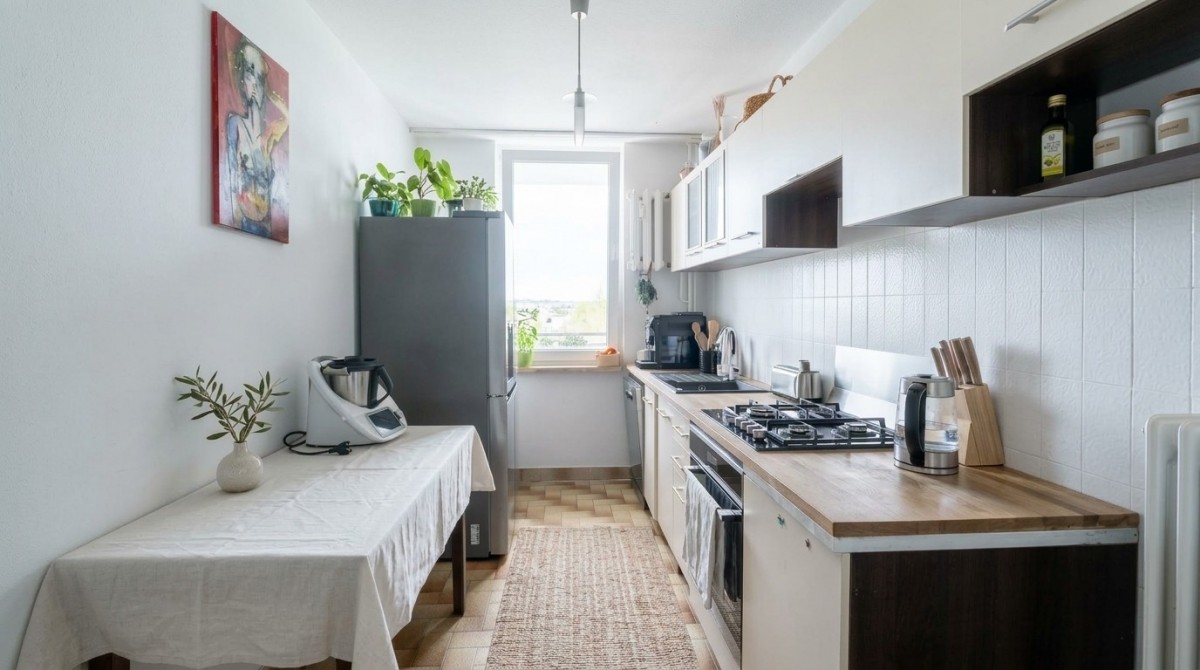 4 pokoje, 73 m² Dwustronne Balkon Metro Praga — zdjęcie 4
