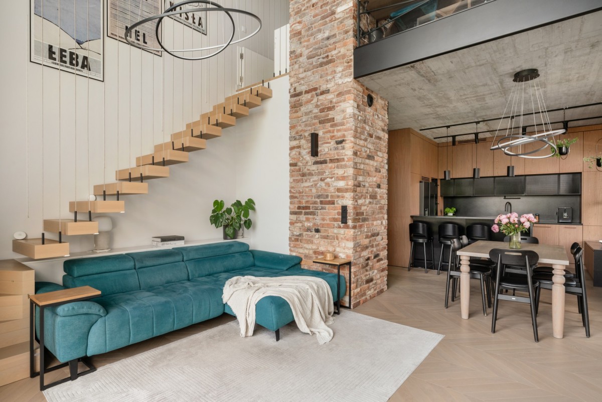 134 m² | Apartament z antresolą | Żoliborz — zdjęcie 4