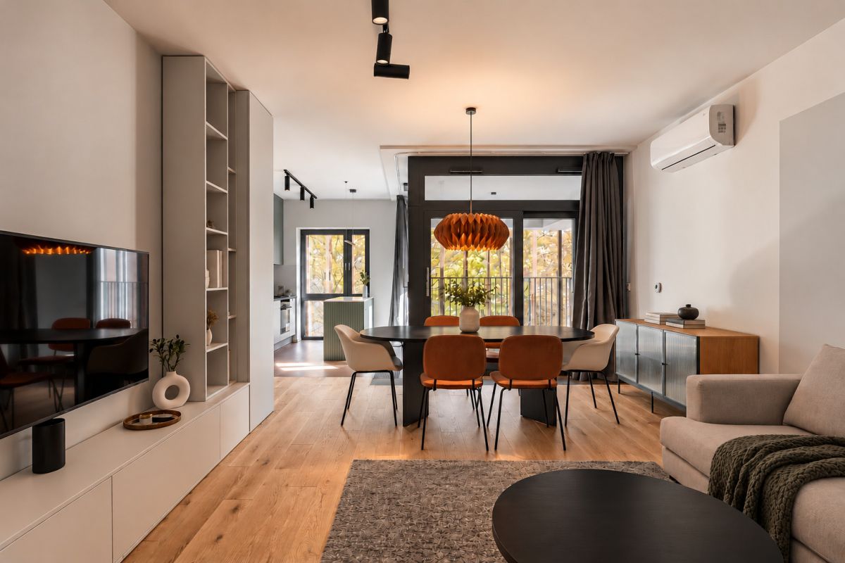 Nowoczesny apartament w najmodniejszej części mias — zdjęcie 1