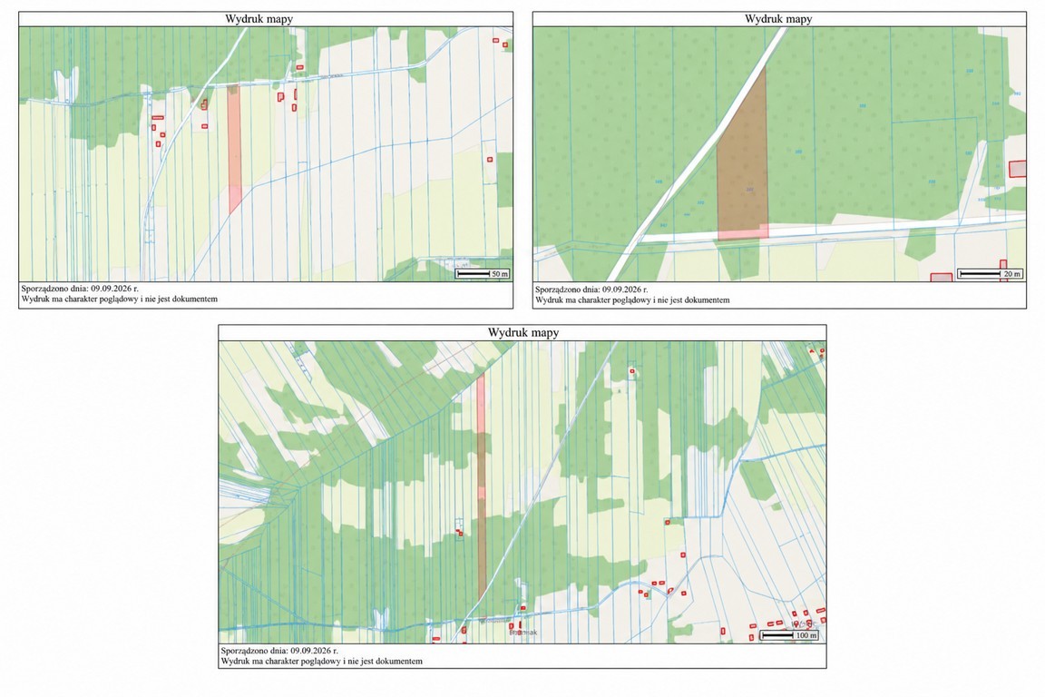 2,63 ha – 3 działki | Bielino, gm. Rząśnik | — zdjęcie 1