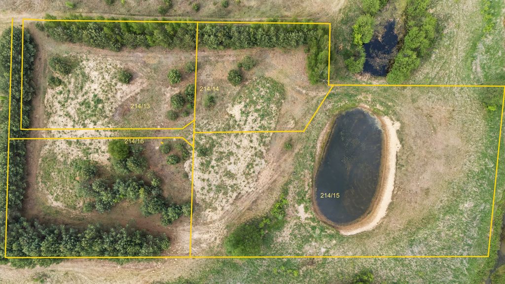 Działka ze stawem blisko Narwi – Małe Mazury — zdjęcie 5